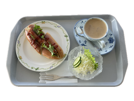 モーニングセット（ホットドック）